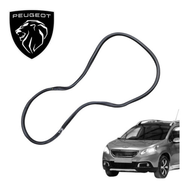 Borracha Carroceria Dianteira Esquerda Peugeot 2008 2016 Preto