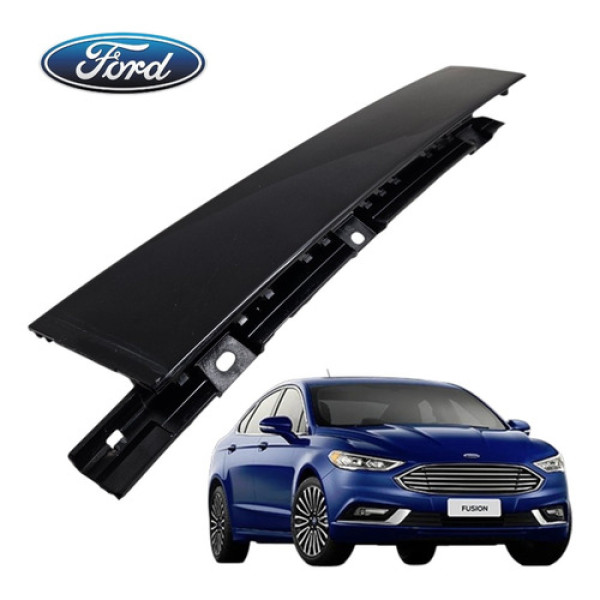 Friso Porta Traseira Esquerda Ford Fusion Titanium 2013 2016 Preto