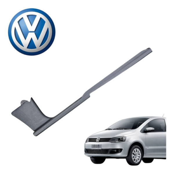 Soleira Dianteira Direita Vw Fox Vht 2010 A 2014 Original Preto