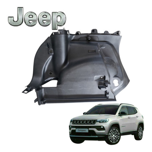 Forro Porta Malas Esquerdo Jeep Compass Limited 2022 Orig