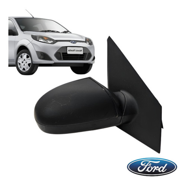 Retrovisor Manual Direito Ford Fiesta 2004 A 2014 Original