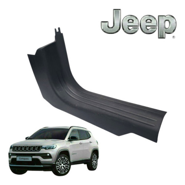 Soleira Dianteira Direita Jeep Compass Limited 2022 Original Preto