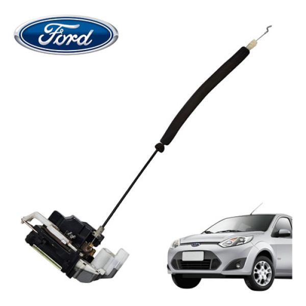 Fechadura Porta Traseira Esquerda Ford Fiesta 1.0 Hatch 2011