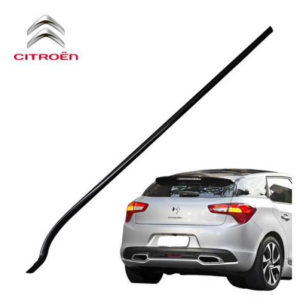 Pestana Friso Porta Traseira Esquerda Citroen Ds5 2013 2016 Preto
