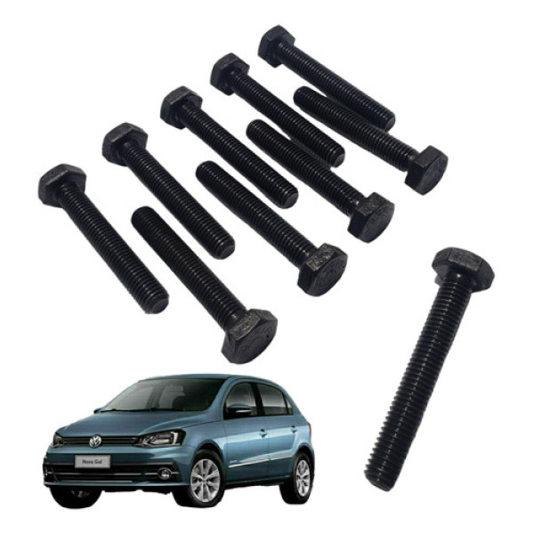 Jogo Parafusos Mancal Virabrequim Volkswagen Gol G7 1.6 2017