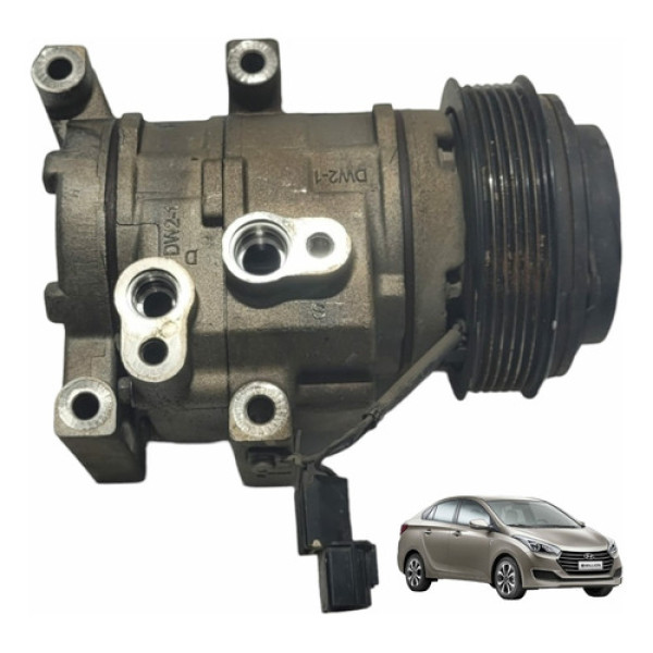 Compressor Do Ar Condicionado Hyundai Hb20s 1.6 2018