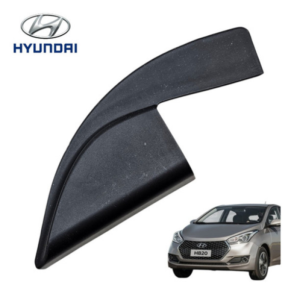 Acabamento Retrovisor Esquerdo Hyundai Hb20 1.0 Comfort 2013 Preto