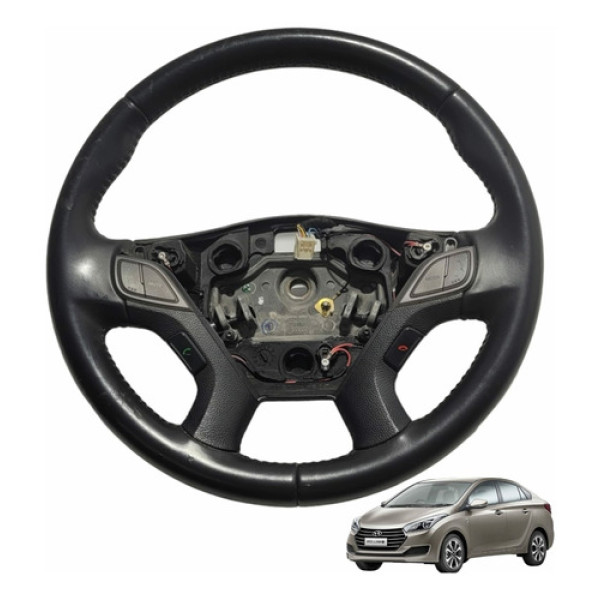 Volante Comando Multimidia Hyundai Hb20s 