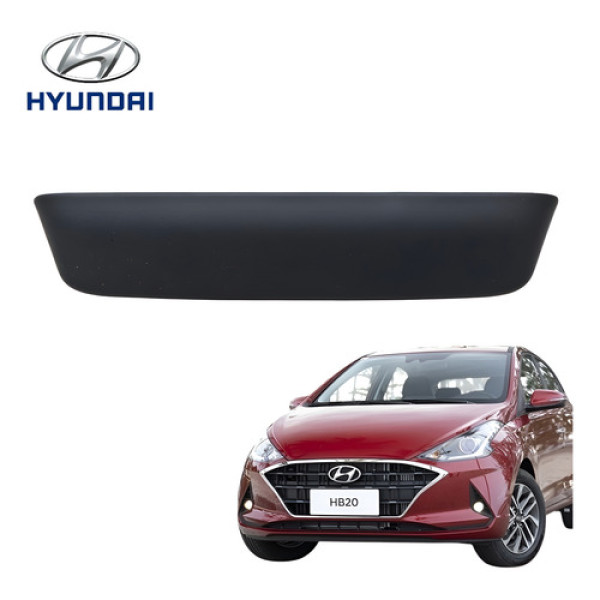 Moldura Acabamento Painel Hyundai Hb20 2020 A 2022 Original Cinza-escuro