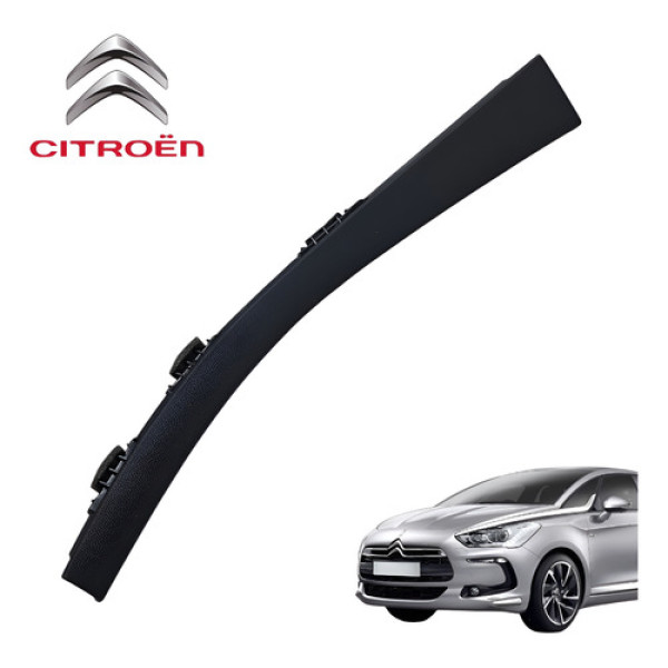 Acabamento Lateral Dianteiro Esquerdo Citroën Ds5 Thp 2015 - Preto