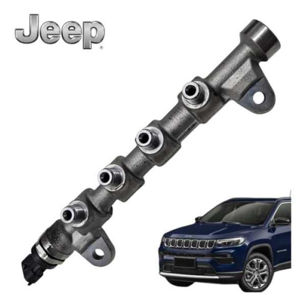 Flauta Bico Injetor Jeep Compass 2.0 Diesel Limited 2022 Ori