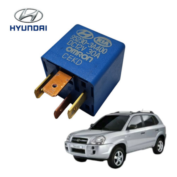 Relé Auxiliar 12v 30a Hyundai Tucson 2007 A 2012