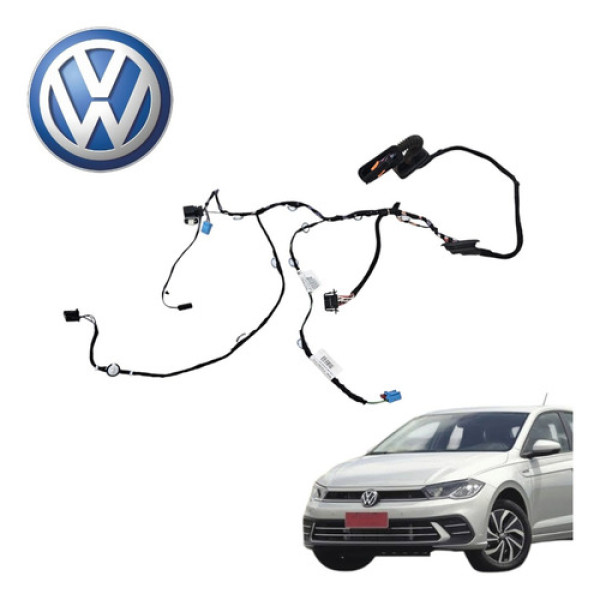 Chicote Porta Dianteira Esquerda Vw Polo 1.0 Treck 2025 Orig