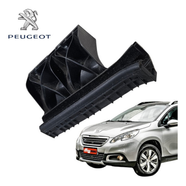 Guia Vidro Dianteiro Esquerdo Peugeot 208 2008 2015 A 2020 Preto