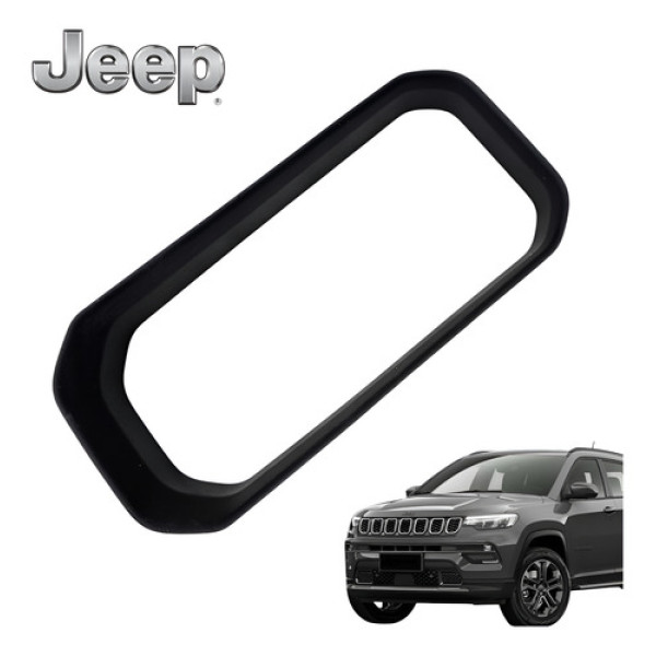 Moldura Porta Copos Jeep Compass 1.3 Longitude T270 2025 Ori Preto