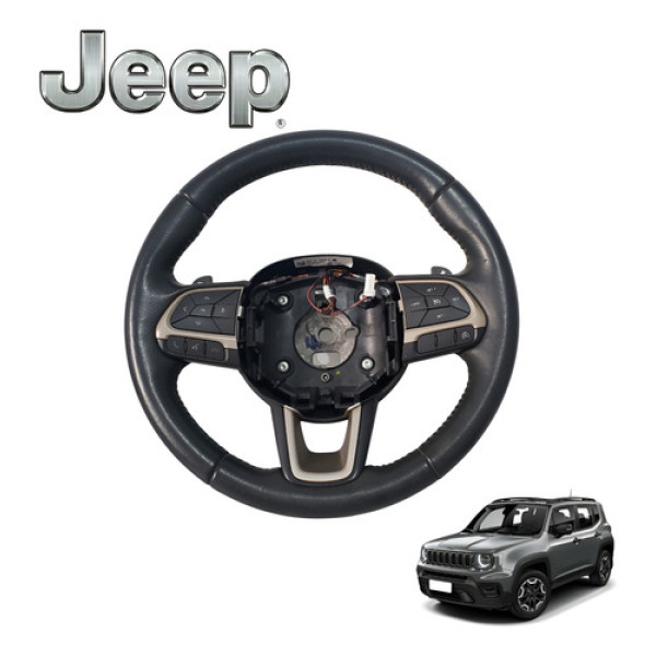 Volante Direção Jeep Renegade 2018 Preto