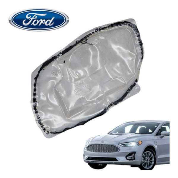 Plástico Forro Porta Dianteira Esquerda Fusion Titanium 2015 Translúcido