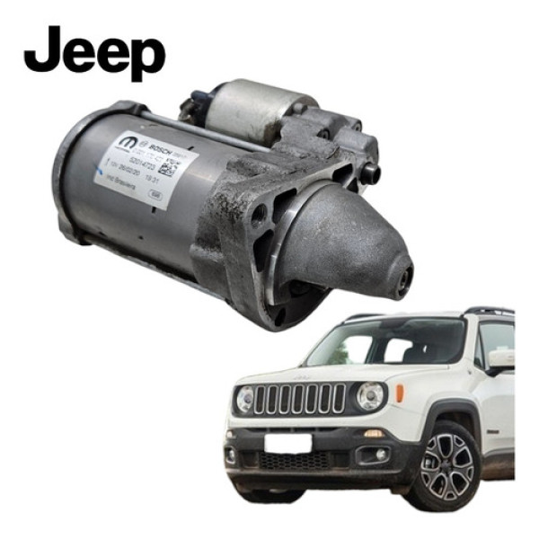 Motor Partida Arranque Jeep Renegade Toro 1.8 2016 A 2021