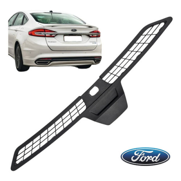 Grade Churrasqueira Painel Ford Fusion Adw Gtdi 2014 A 2016  Preto