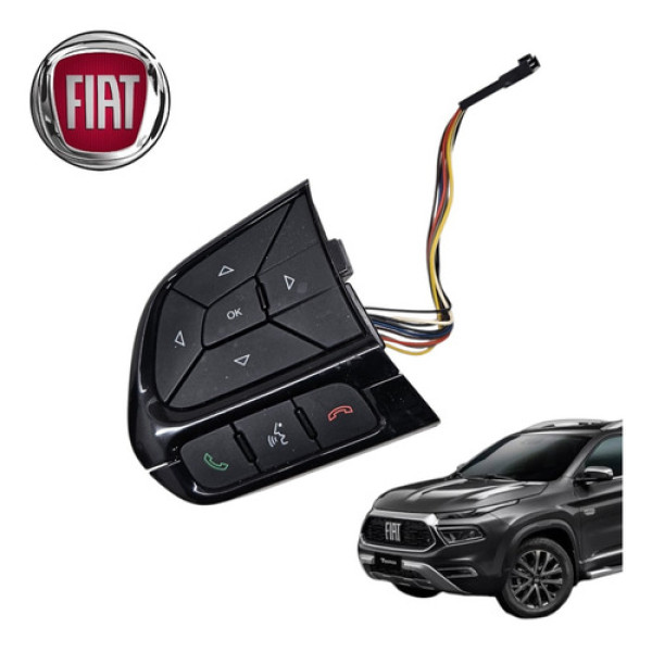Botão Comando Volante Lado Esquerdo Fiat Toro Ranch 4x4 2022