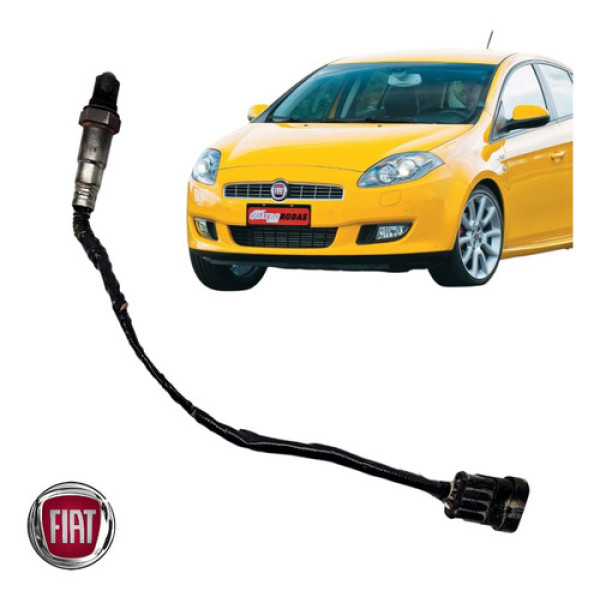 Sonda Lambda Pos Catalisador Fiat Bravo Tjet 1.4 2014 A 2016