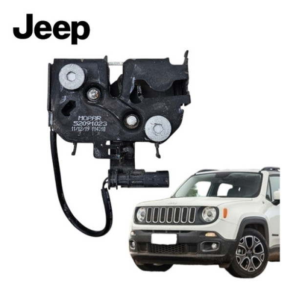 Fechadura Capô Esquerdo Jeep Renegade 2016 A 2021 Original