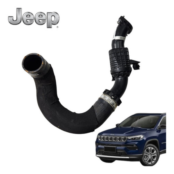 Mangueira Intercooler Jeep Compas 2.0  T350 Limited 2022 Ori Preto