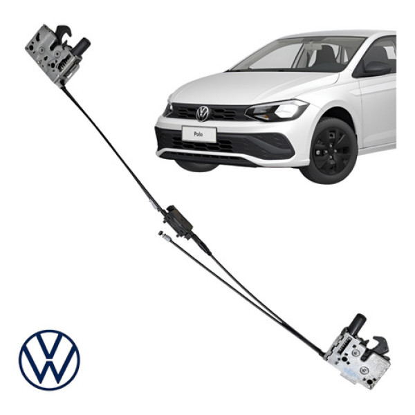 Par Fechadura Capo Completo Vw Polo Virtus 2023 A 2025 Orig