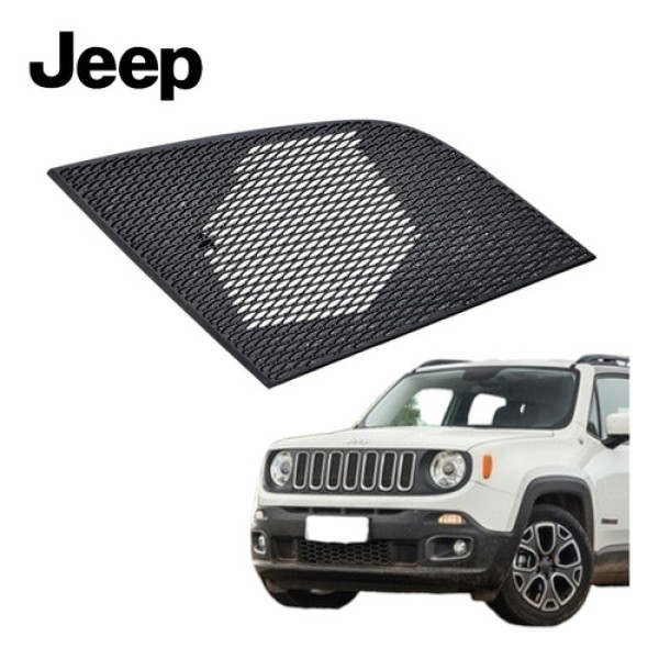 Tela Alto Falante Painel Esquerdo Jeep Renegade 2016 A 2020 Preto
