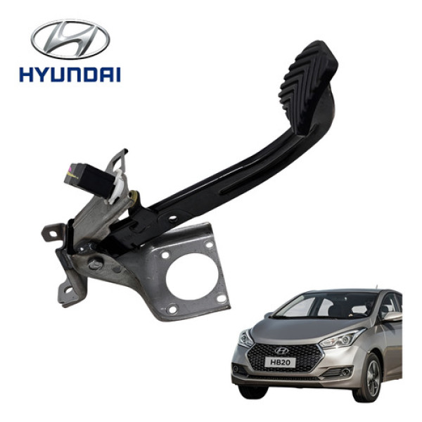 Pedal Freio Hyundai Hb20 1.0 Comfort 2013 A 2019 Original Preto