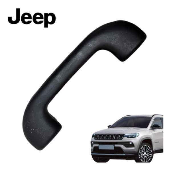 Alça Teto Pqp Dianteira Direita Jeep Compass Longitude 2022 Preto
