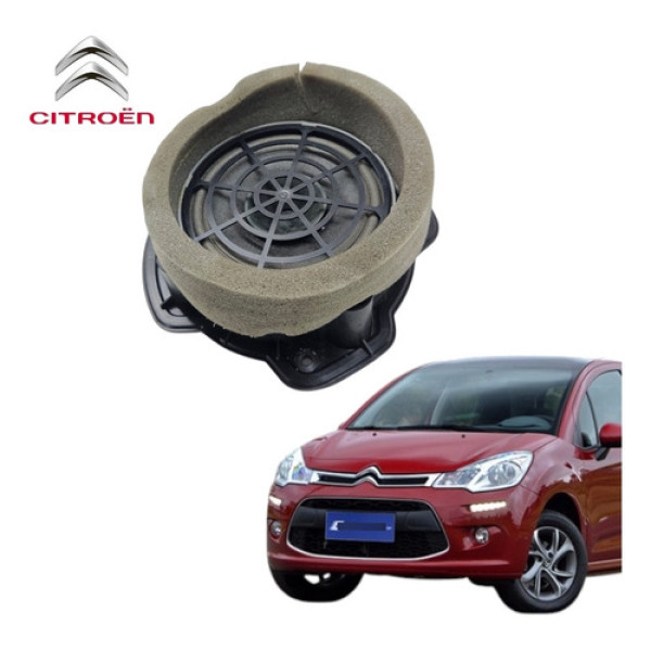 Autofalante Porta Traseira Citroën C3 2013 A 2018 Original Preto