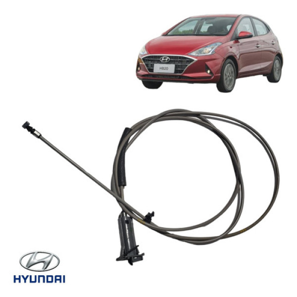 Cabo Abertura Portinhola Tanque Hyundai Hb20 2021 C Detalhe 