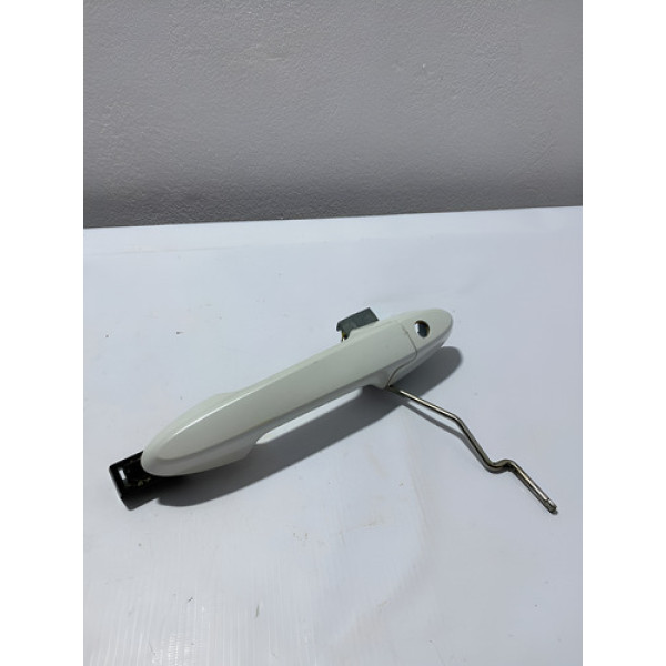 Maçaneta Externa Dianteira Esquerda Motorista Honda Hrv 18  Branco Dianteira