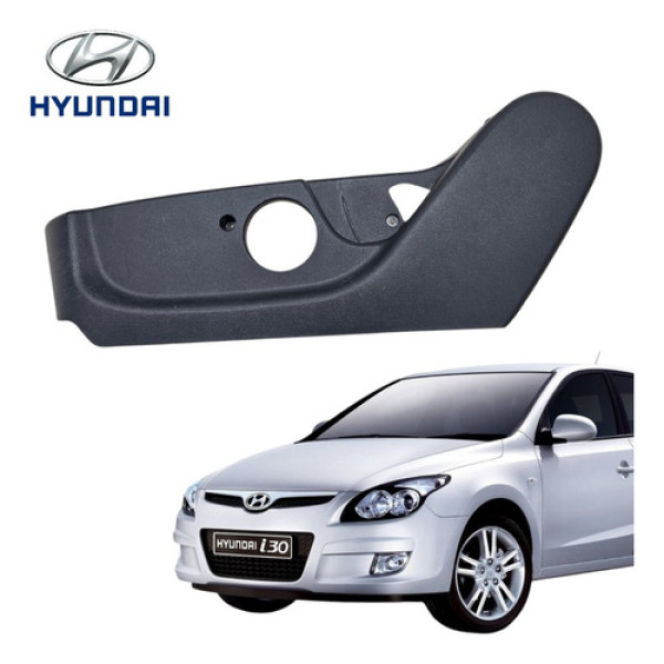 Acabamento Banco Motorista Esquerdo Hyundai I30 2009 A 2013 Preto