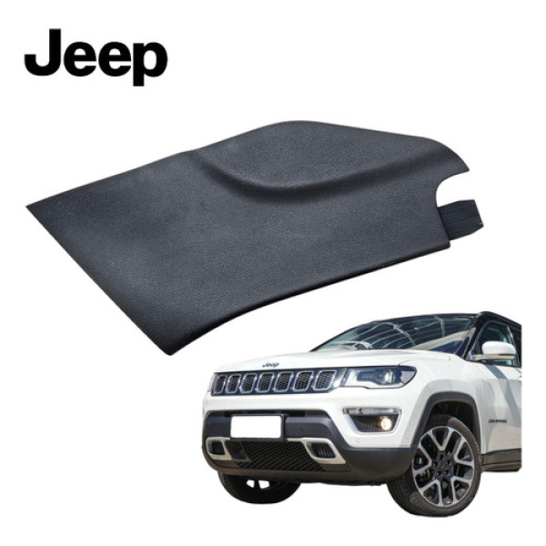 Acabamento Lateral Esquerdo Console Compass 2016 A 2021 Orig Preto