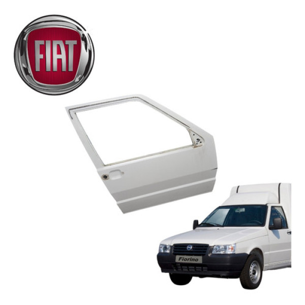 Porta Dianteira Direita Fiat Fiorino Uno 1997 A 2012 Orig Dianteira Direita Branca