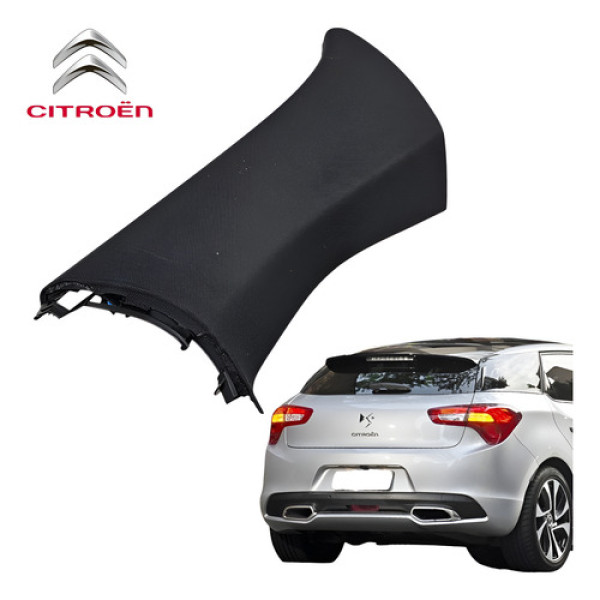 Acabamento Coluna Traseira Esquerda Porta Malas Ds5 2015 - Preto