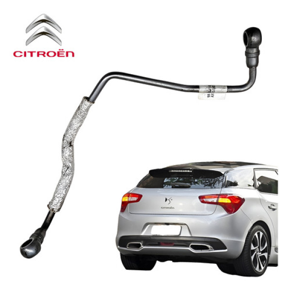 Tubo Lubrificação Citroën Ds5 1.6 Thp 2013 A 2016 Original - Prateado
