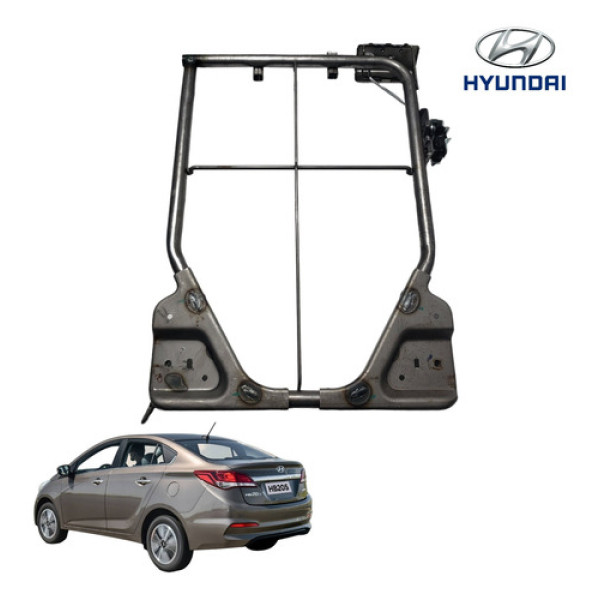 Estrutura Armação Banco Traseiro Direito Hyundai Hb20s 2018  Prata