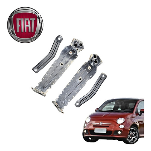 Kit Frontal Parachoque Fiat 500 1.4 Sport Air 2012 A 2015