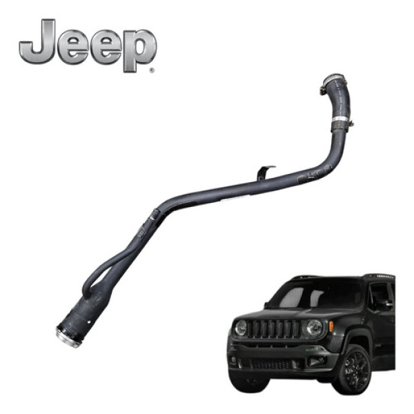 Gargalo Tanque Combustível Jeep Renegade 1.8 Flex 2016 2020 Preto