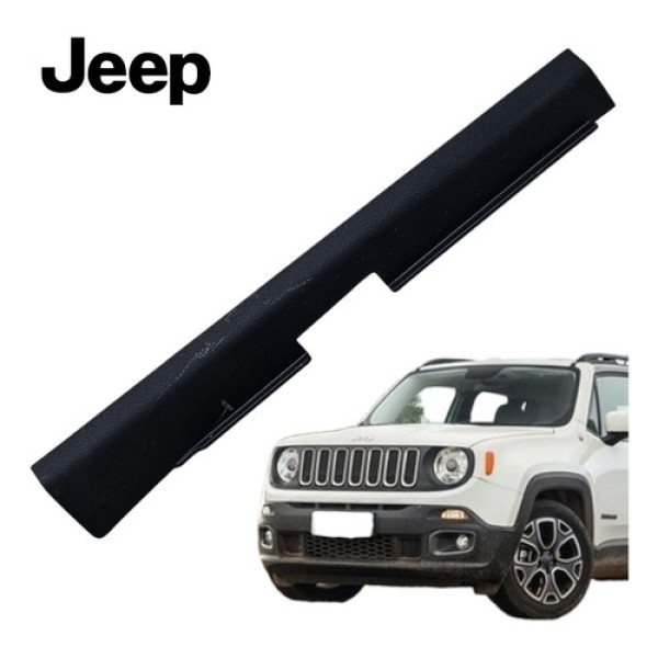 Acabamento Painel Lateral Esquerdo Jeep Renegade 2016 A 2020 Preto