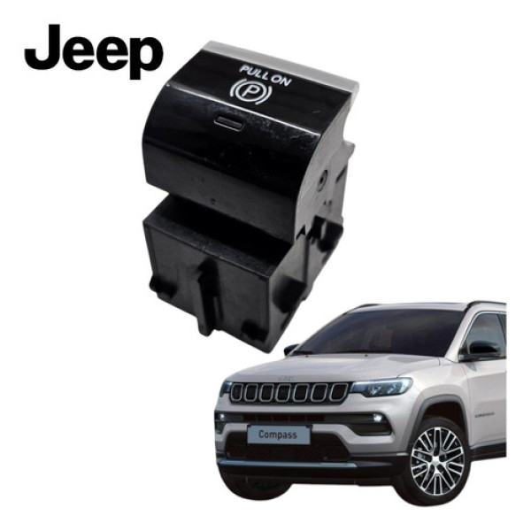 Botão Freio De Mão Eletronico Jeep Compass Toro 2020 A 2023