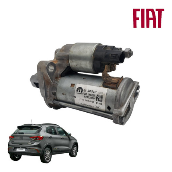 Motor De Arranque Partida Fiat Argo 1.3 2020 Cronos Strada 