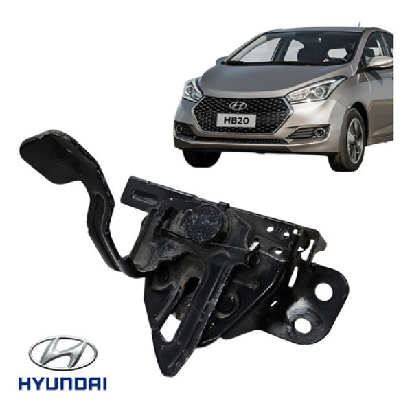 Fechadura Capo Hyundai Hb20 2013 A 2019 Original