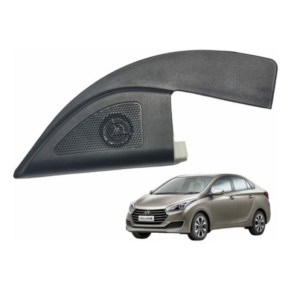 Moldura Interna Retrovisor Lado Esquerdo Hyundai Hb20s