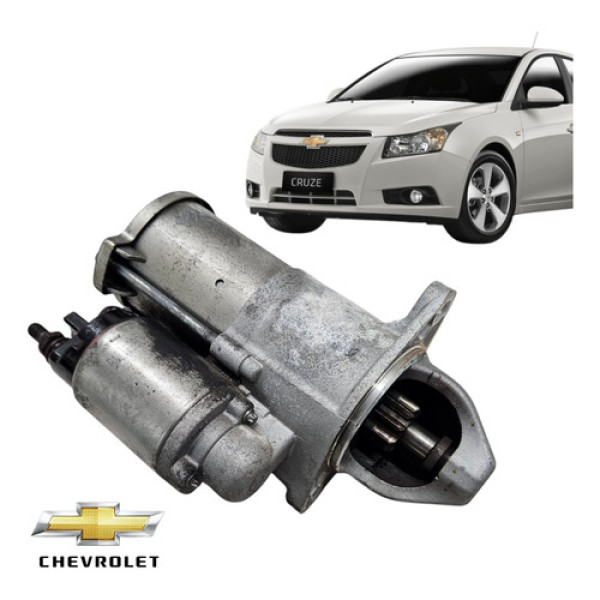 Motor Partida Arranque Gm Cruze Tracker 1.8 2013 A 2016 Orig