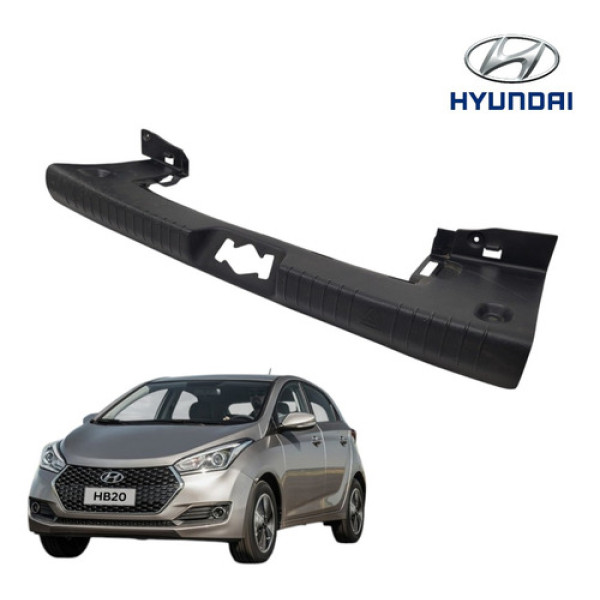 Acabamento Moldura Porta Malas Hyundai Hb20 2013 A 2015 Orig - Cinza