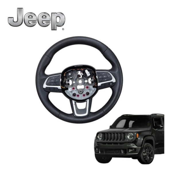 Volante Direção Jeep Renegade 1.8 2016 A 2020 Original Preto